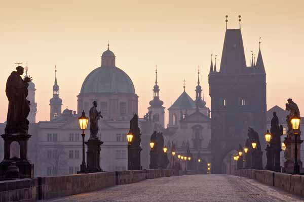 Praha er romantisk året rundt