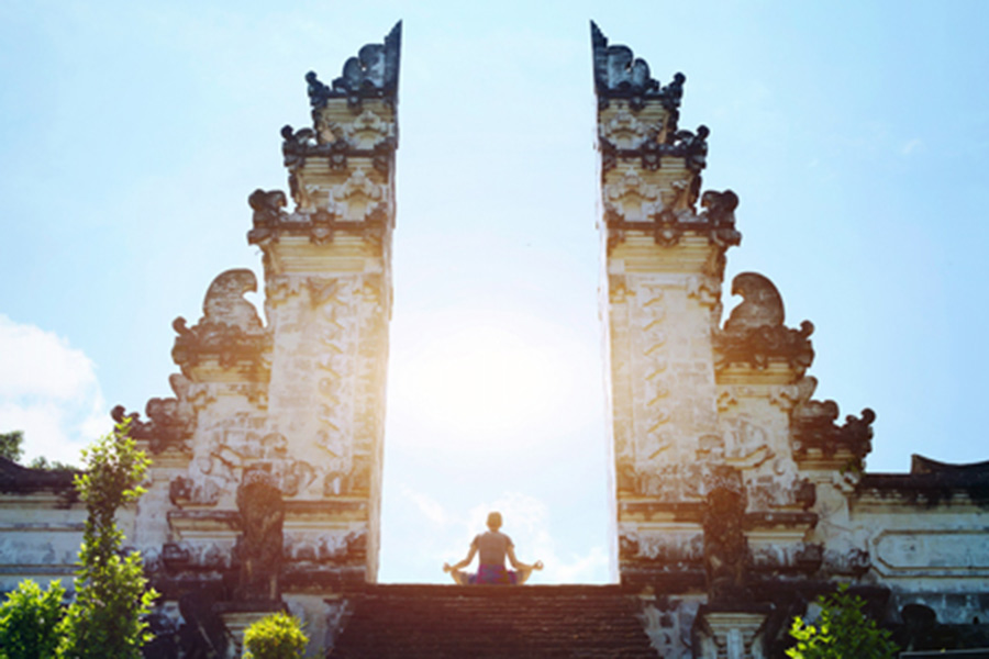 Yoga på Bali