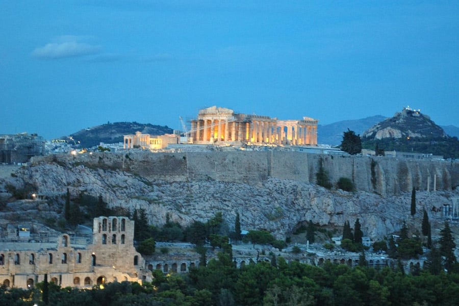 Parthenon i Athen.