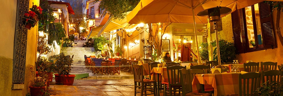 Restaurant i Plaka, Athen