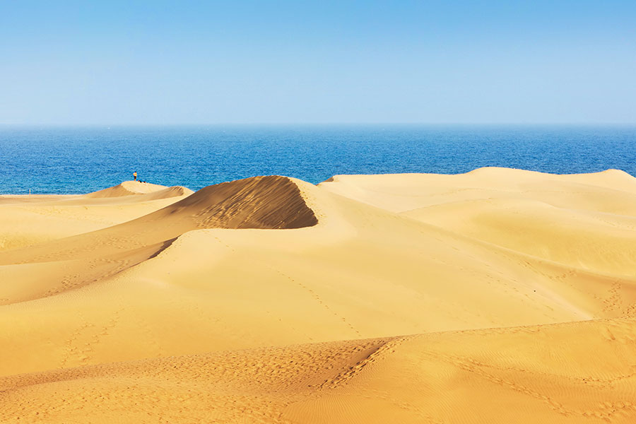 Maspalomas' bølgende sanddyner