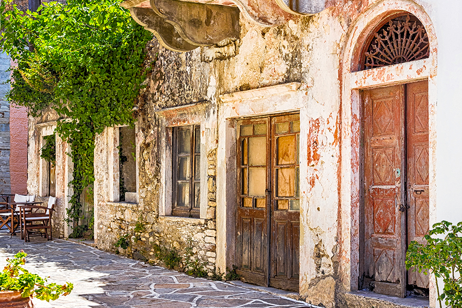 Naxos' sjarmerende byer