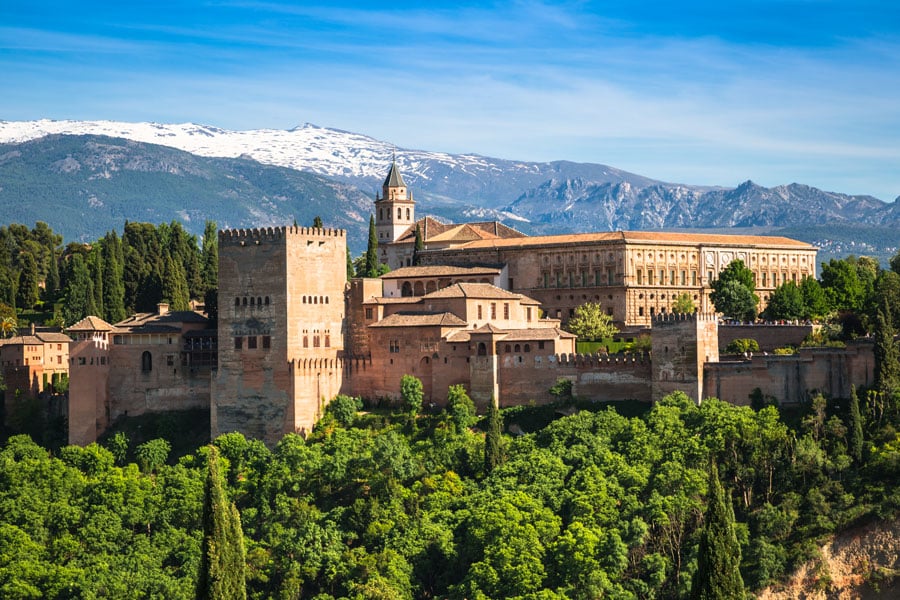 Imponerende Alhambra