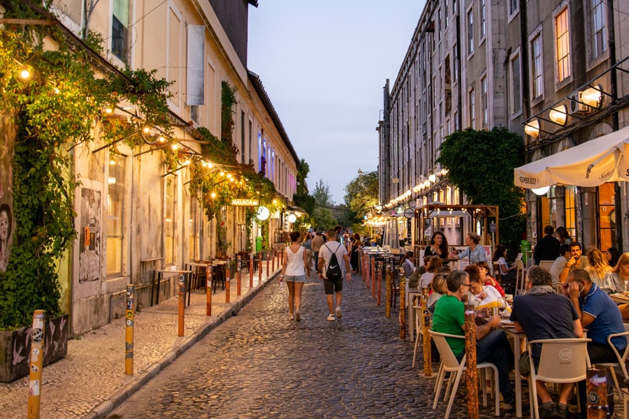 Restauranter og uteliv i Lisboa