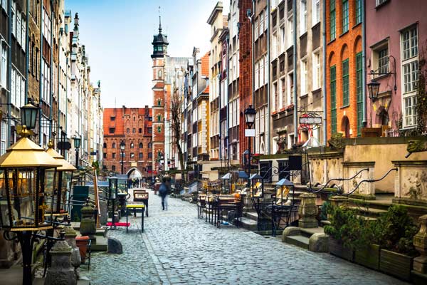 Bestill reise til Gdansk