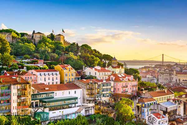 Reis til spennende og vakre Lisboa, Portugal