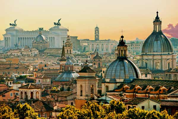 Weekendtur til romantiske Roma