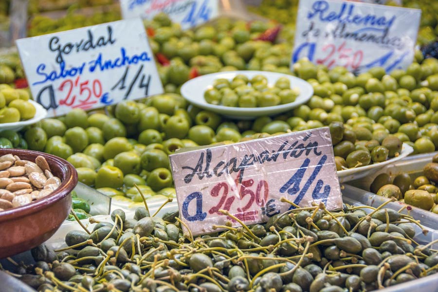 Matmarked i Malaga