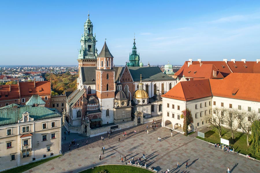 Slottet i Krakow