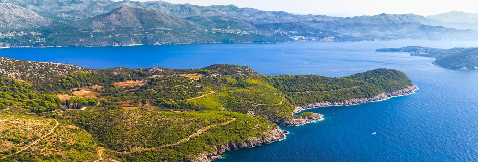 Øy utenfor Dubrovnik