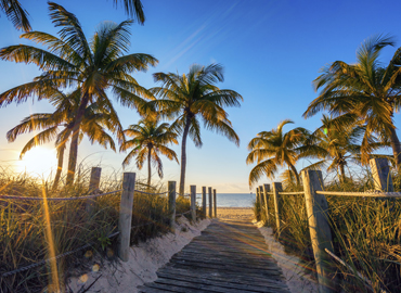 Palmer, strand og sol i Florida