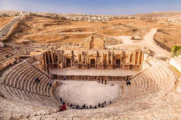 South Theatre i Jerash