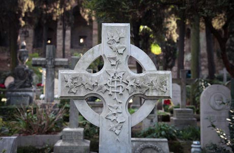 Kirkegården Il Cimitero Acattolico di Roma