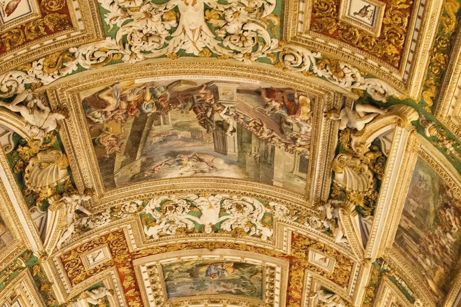 Det sixtinske kapell, Michelangelos tak