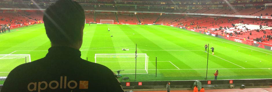 Fotballturen går til Arsenal - Emirates stadium