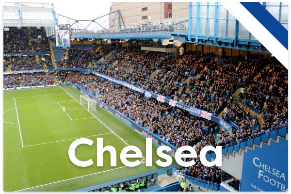 Bestill billetter til kamp med Chelsea