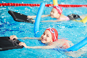 Svømmeskole på hotellet - Poseidon Poolare