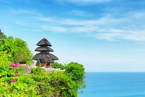 Uluwatu - høydepunktet på Bali