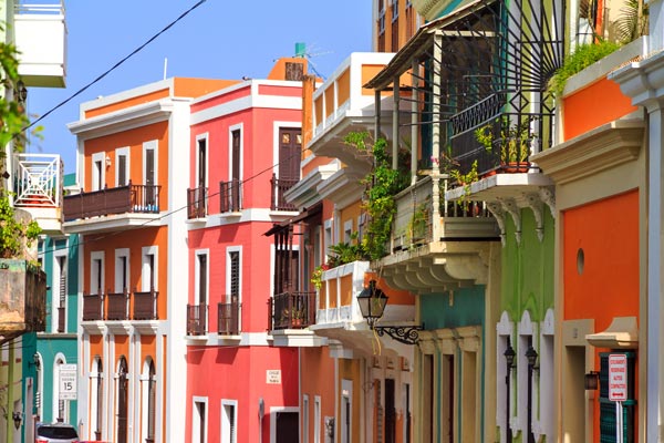 Gamlebyen i San Juan, Puerto Rico