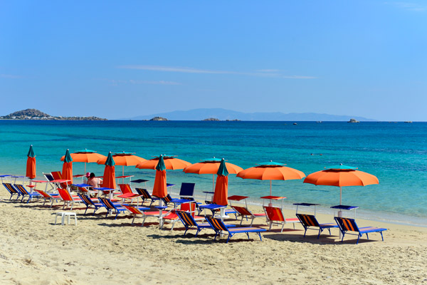 Strand i Agia Anna, Naxos