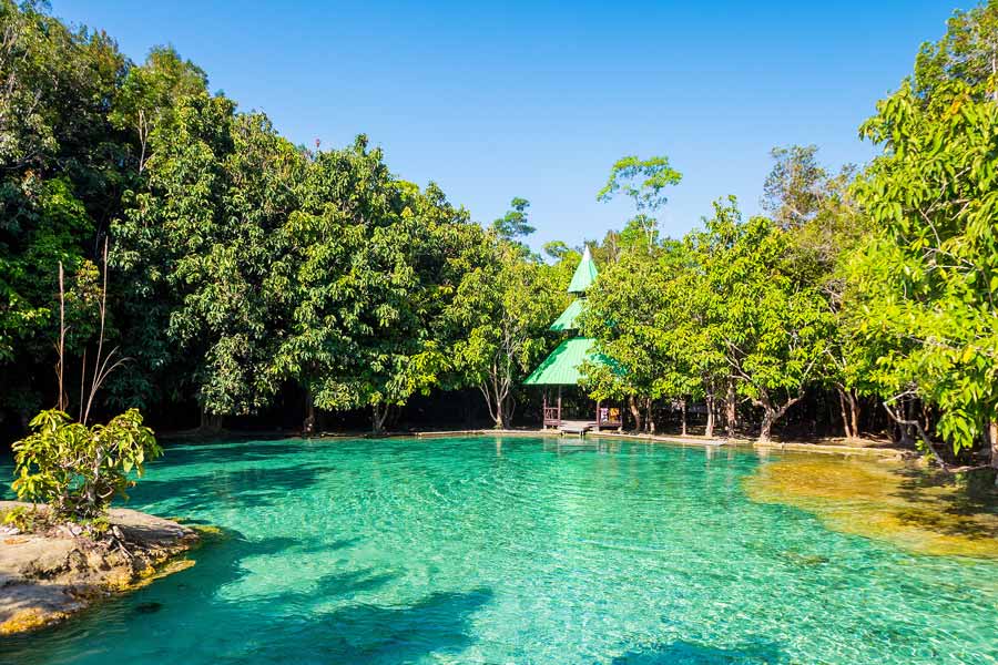 Emerald Lake på Krabi