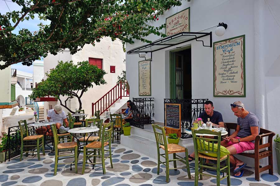 Restaurant på Paros