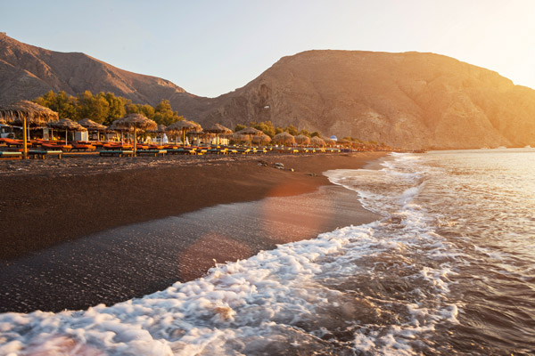 Strender utover det vanlige - reisetips Santorini