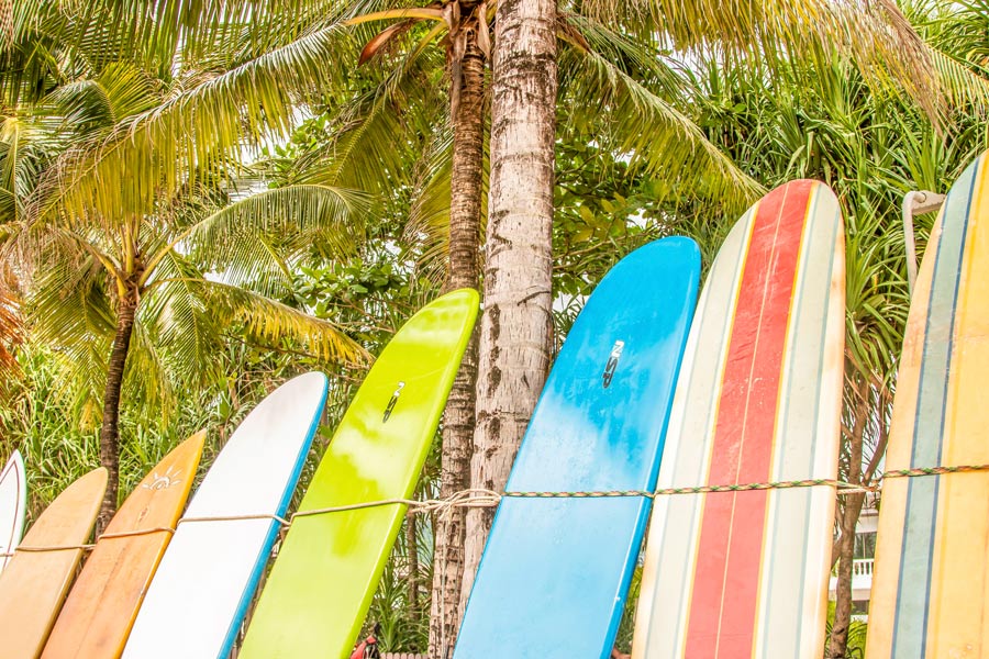 Surfing på Phuket