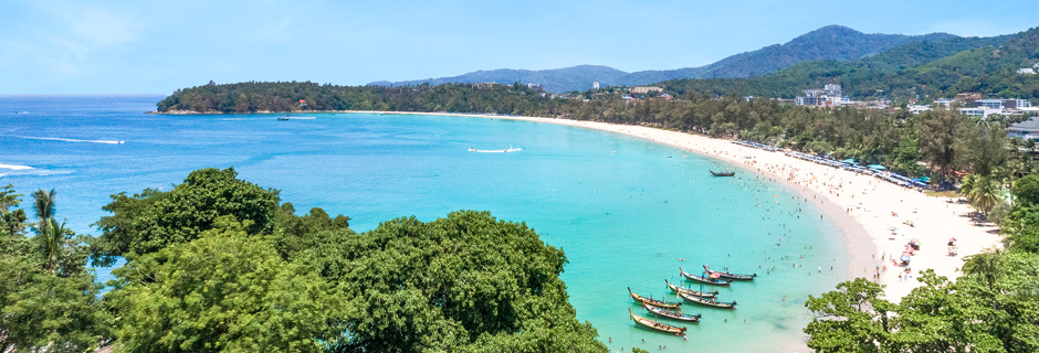 Strand i Thailand